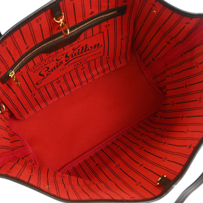Louis Vuitton Damier Neverfull MM Shoulder Tote Bag N51105