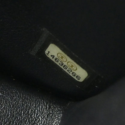 Chanel Silver Mademoiselle Lock Glitter Canvas Shoulder Bag