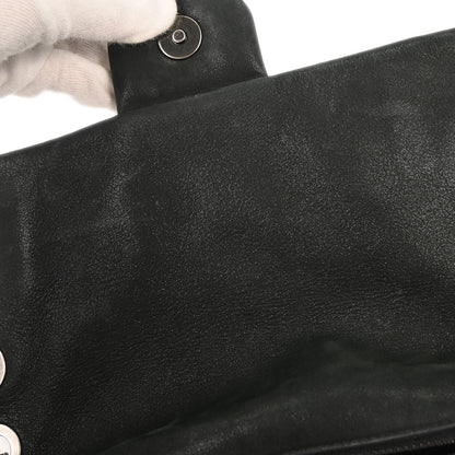 Chanel Black Calfskin Shoulder Bag