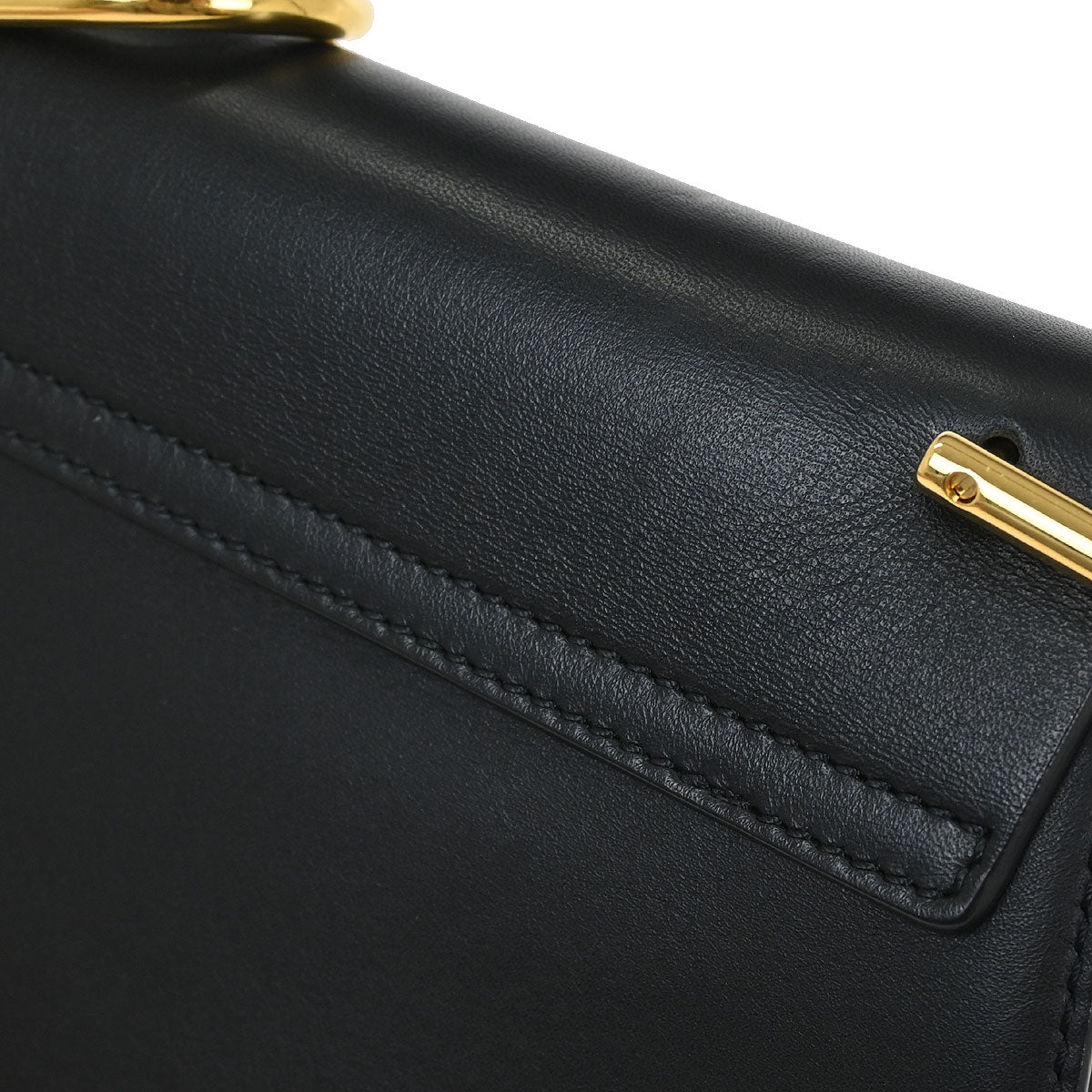 Chloe Black Suede Drew Shoulder Bag