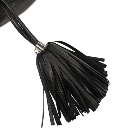 Loewe Black Lambskin Flamenco Shoulder Bag