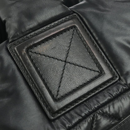 Chanel Black Nylon Calfskin Coco Cocoon Tote Bag