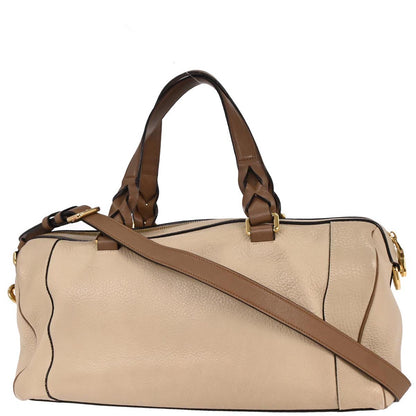 Loewe Beige Fusta 35 2way Shoulder Handbag