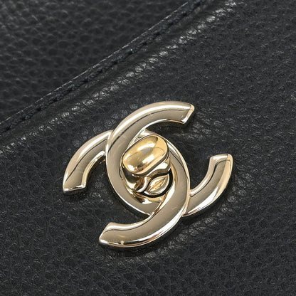 Chanel Black Calfksin Neo Executive Tote