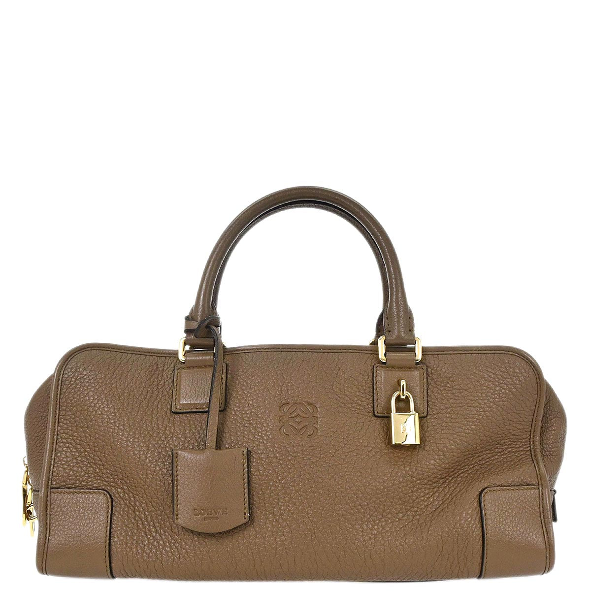Loewe Brown Amazona 35 Handbag