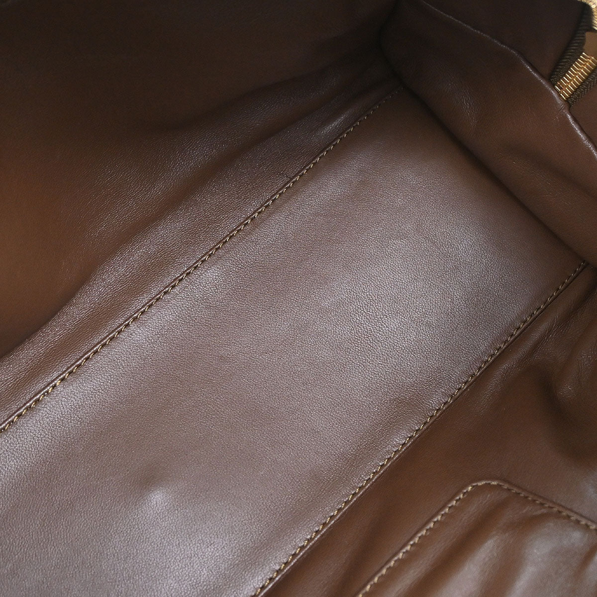 Loewe Brown Amazona 35 Handbag