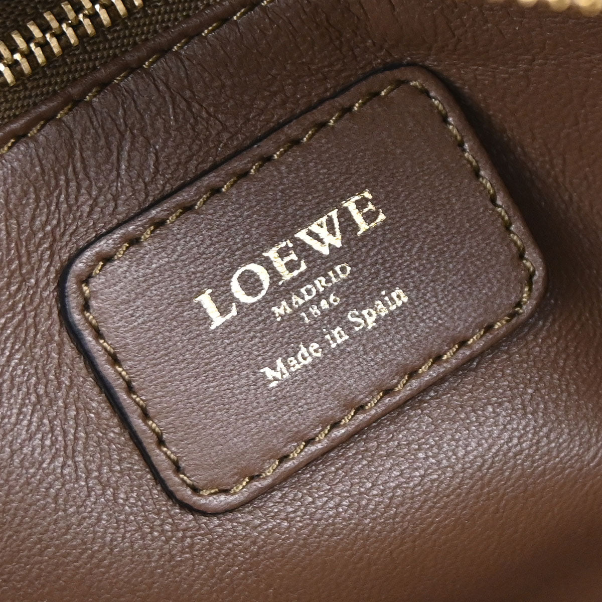 Loewe Brown Amazona 35 Handbag