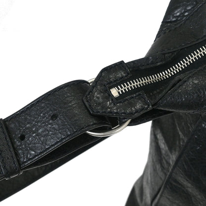 Balenciaga Black Lambskin Classic Square Handbag