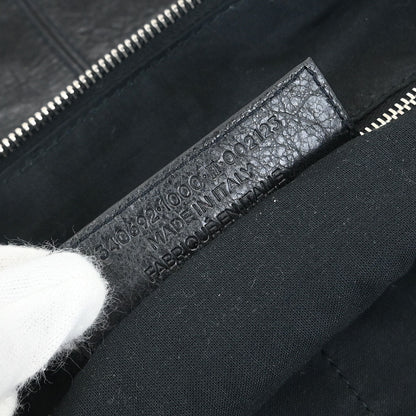 Balenciaga Black Lambskin Classic Square Handbag