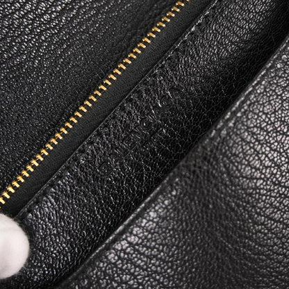 Balenciaga Black Metallic Edge WOC Wallet On Chain