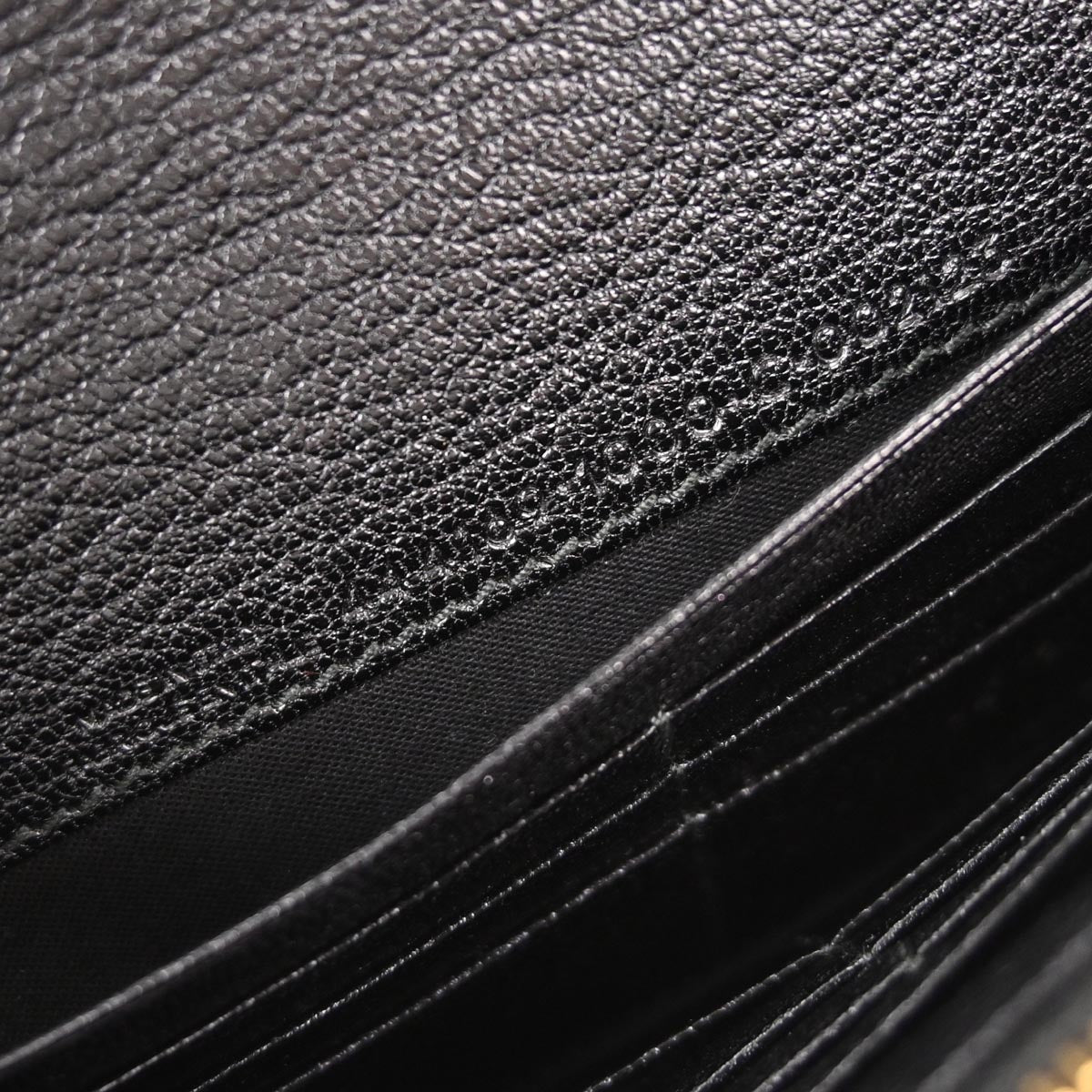 Balenciaga Black Metallic Edge WOC Wallet On Chain