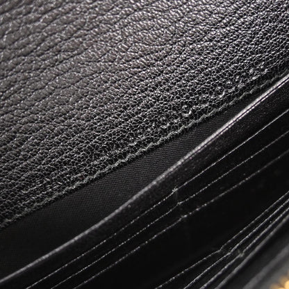 Balenciaga Black Metallic Edge WOC Wallet On Chain