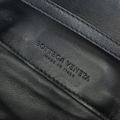 Bottega Veneta Black Intrecciato Shoulder Bag