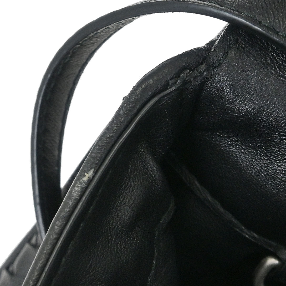 Bottega Veneta Black Intrecciato Shoulder Bag
