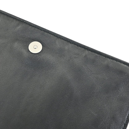 Bottega Veneta Black Intrecciato Shoulder Bag