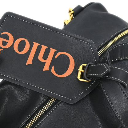 Chloe Black Leather Eden Handbag