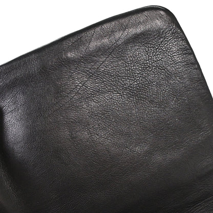 Chanel Black Calfskin Istanbul Accordion Flap Bag