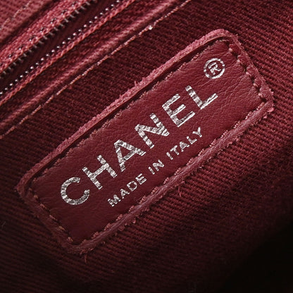 Chanel Black Calfskin Istanbul Accordion Flap Bag