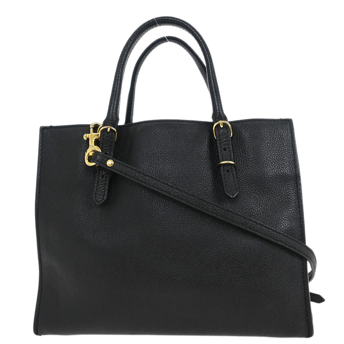 Balenciaga Black Metallic Edge Papier Mini Tote Bag