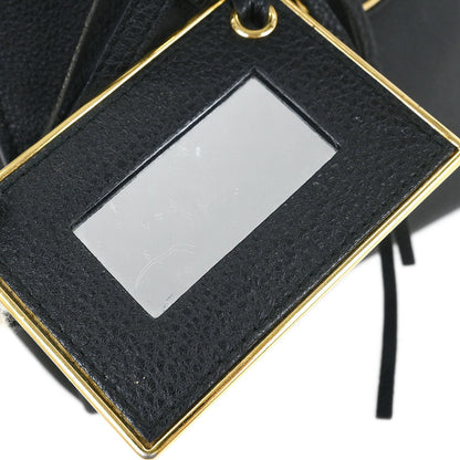 Balenciaga Black Metallic Edge Papier Mini Tote Bag