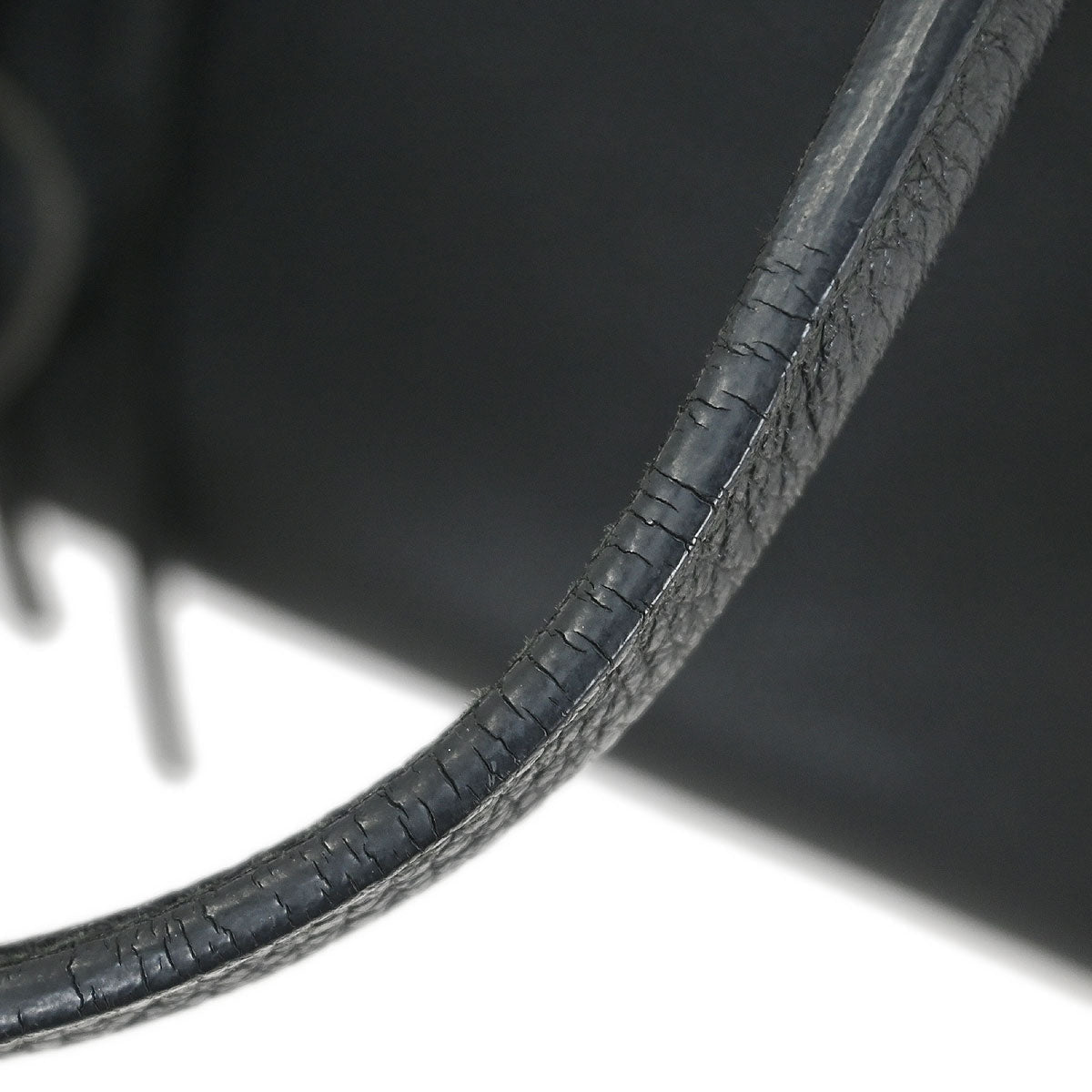 Balenciaga Black Metallic Edge Papier Mini Tote Bag