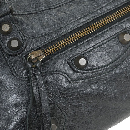 Balenciaga Black Classic Mini City 2way Shoulder Handbag