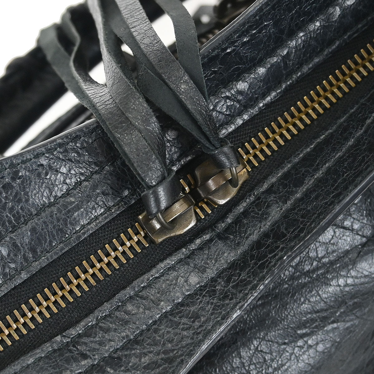 Balenciaga Black Classic Mini City 2way Shoulder Handbag