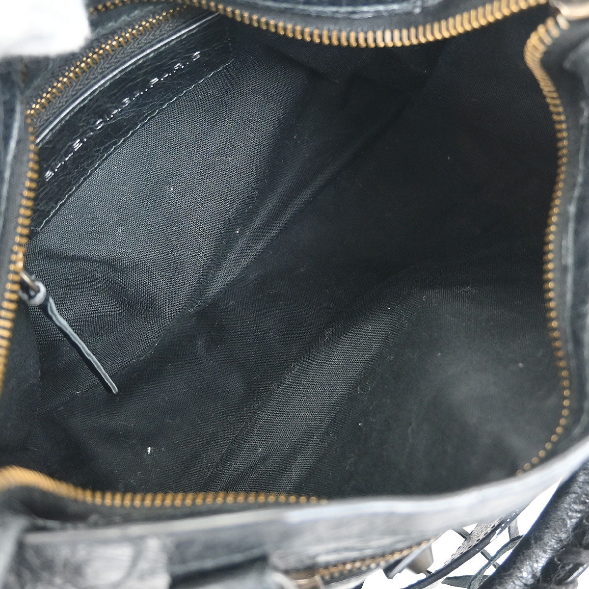 Balenciaga Black Classic Mini City 2way Shoulder Handbag