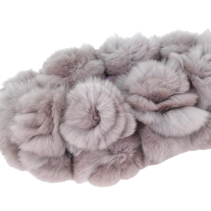 Christian Dior * Purple Fur Handbag