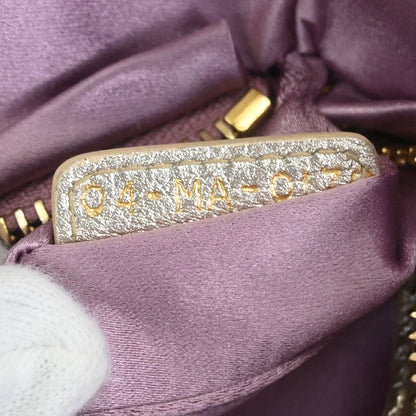 Christian Dior * Purple Fur Handbag