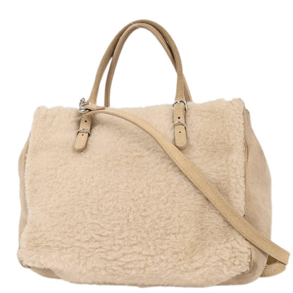Balenciaga Beige Mouton Papier Mini Tote Bag