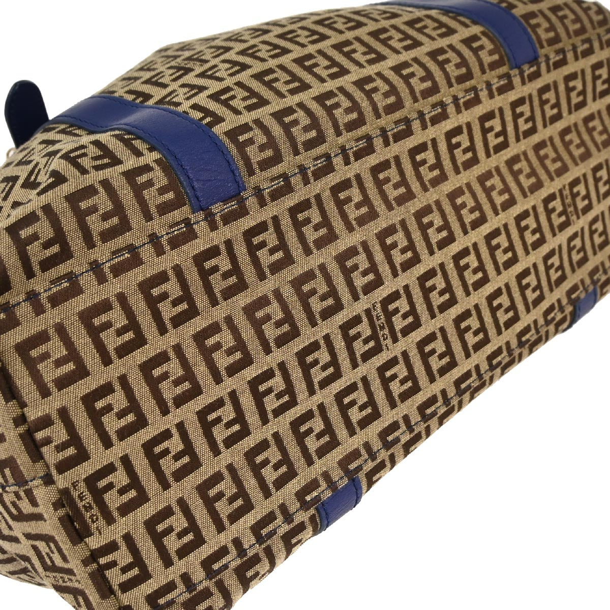 Fendi Beige Blue Zucchino Tote Bag – AMORE Vintage Tokyo