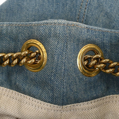 Gucci Blue Denim Soho Tote Bag