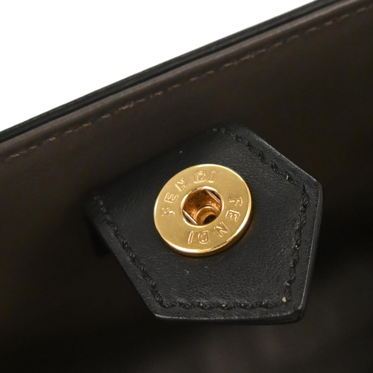 Fendi Black 2Jours 2way Shoulder Handbag