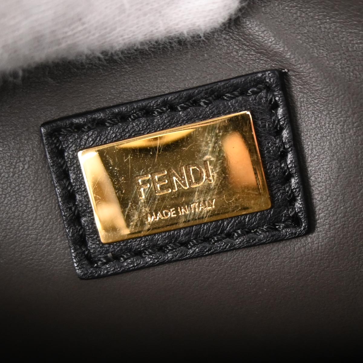 Fendi Black 2Jours 2way Shoulder Handbag