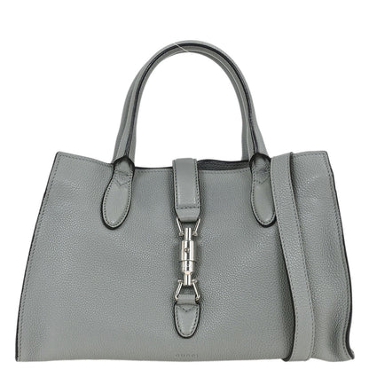 Gucci Light Blue Jackie Tote Bag