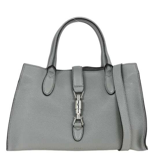Gucci Light Blue Jackie Tote Bag