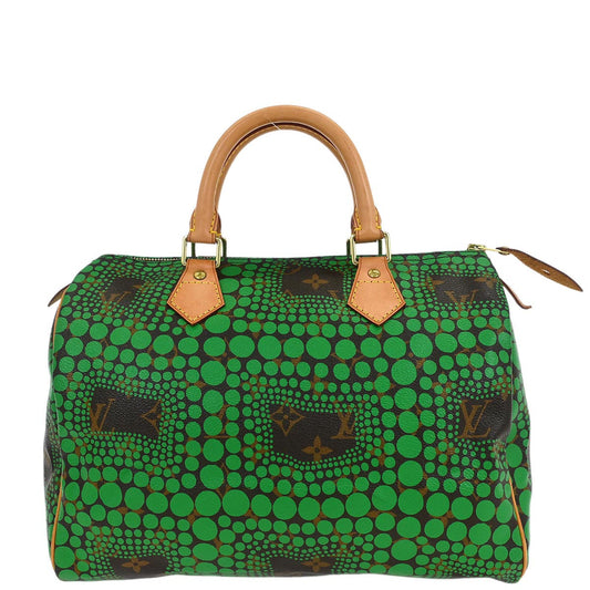 Louis Vuitton Green Monogram Town Speedy 30 Handbag M40694