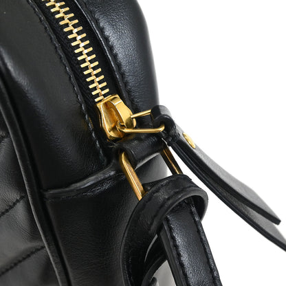 Saint Laurent Black Lou Shoulder Bag