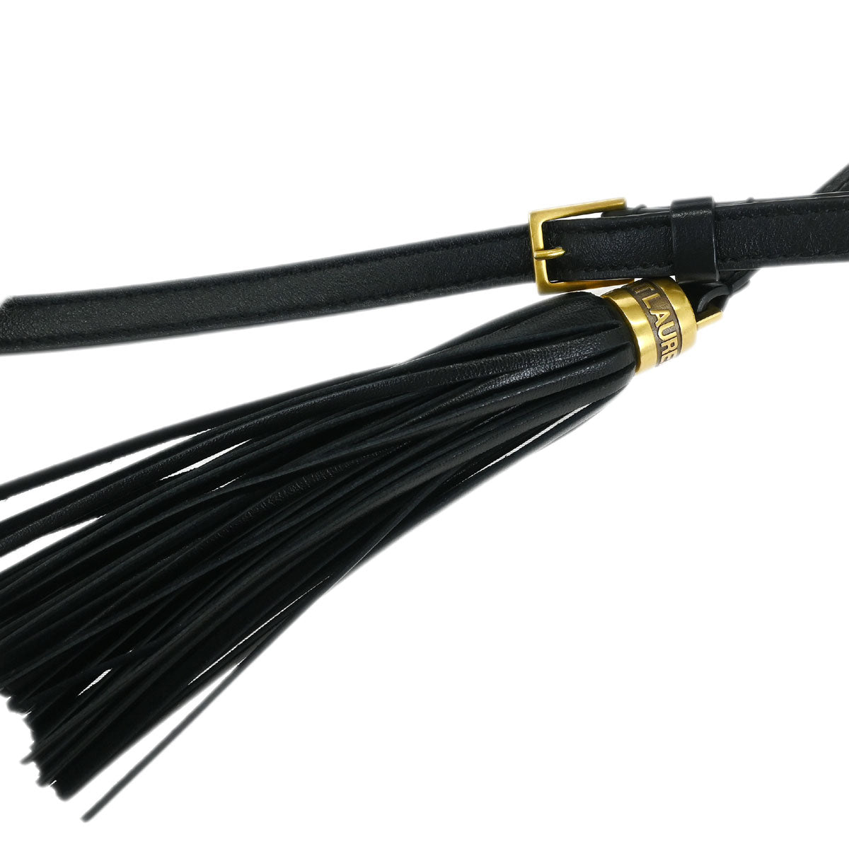 Saint Laurent Black Lou Shoulder Bag