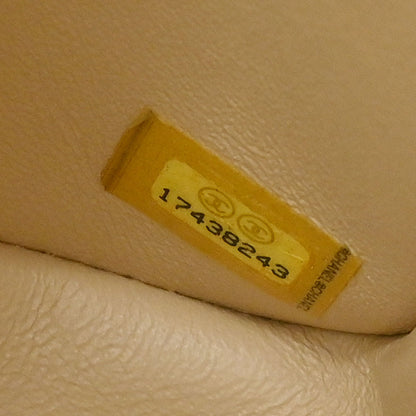 Chanel Beige Caviar Classic Double Flap Shoulder Bag