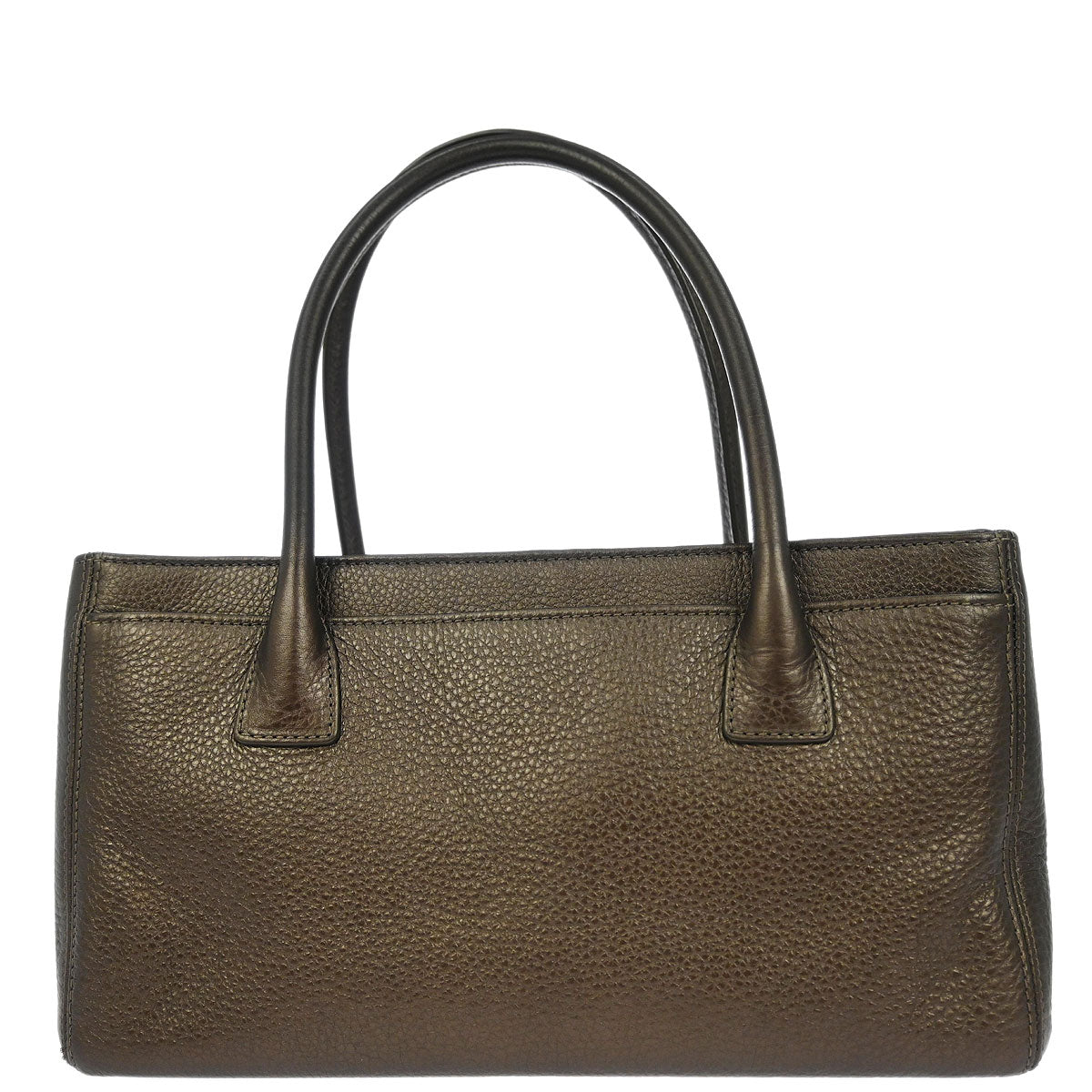 Chanel Bronze Calfskin Executive Cerf Tote Bag