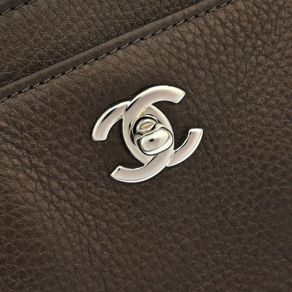 Chanel Bronze Calfskin Executive Cerf Tote Bag
