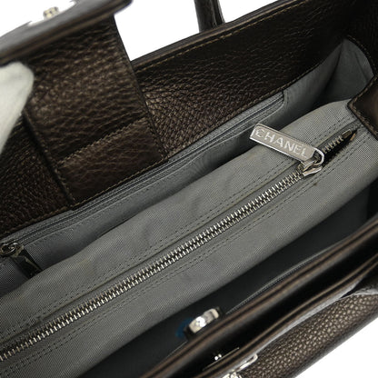 Chanel Bronze Calfskin Executive Cerf Tote Bag