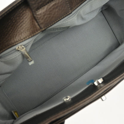 Chanel Bronze Calfskin Executive Cerf Tote Bag