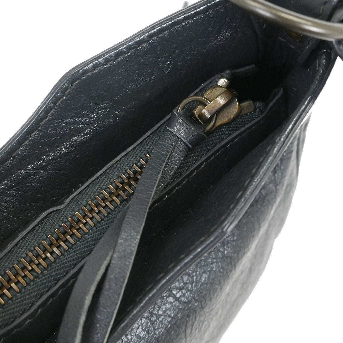 Balenciaga Gray The Hip Shoulder Bag