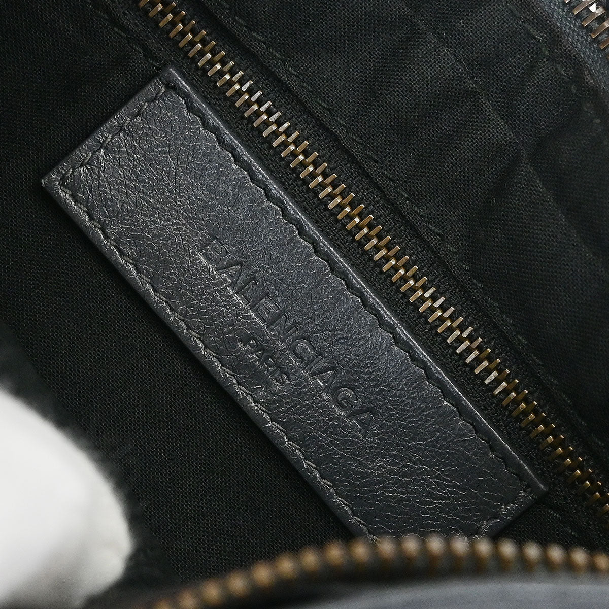 Balenciaga Gray The Hip Shoulder Bag