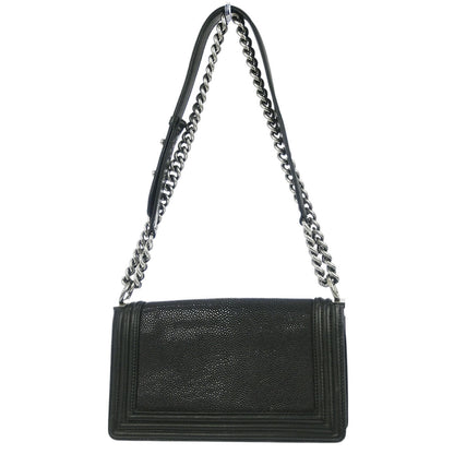 Boy Chanel Black Medium Shoulder Bag