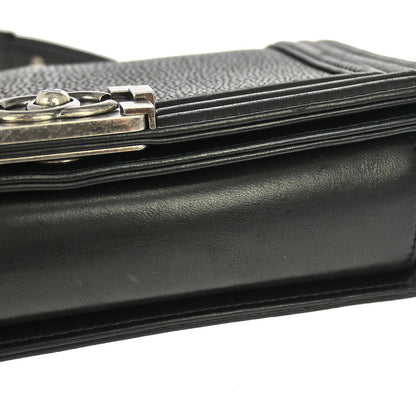 Boy Chanel Black Medium Shoulder Bag