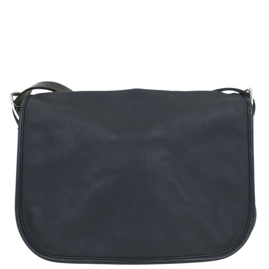 Hermes Blue Indigo Sikkim Barda 30 Shoulder Bag